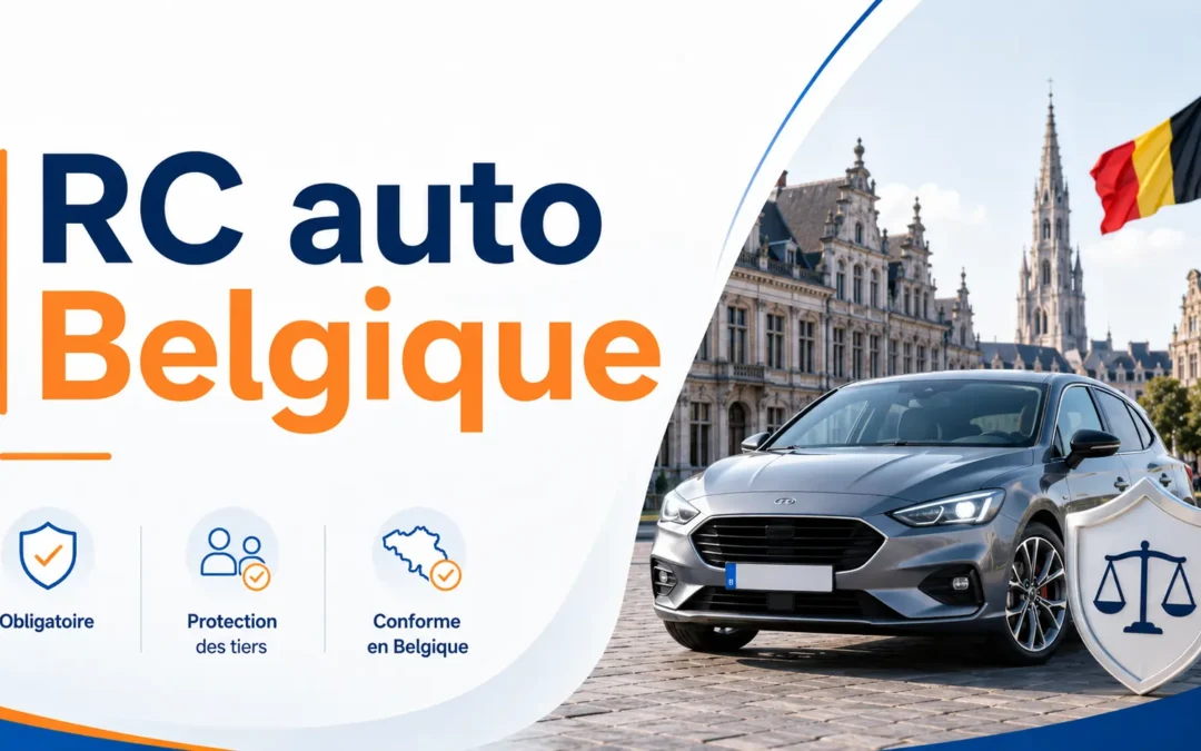 RC auto Belgique : comprendre l&rsquo;assurance responsabilité civile obligatoire